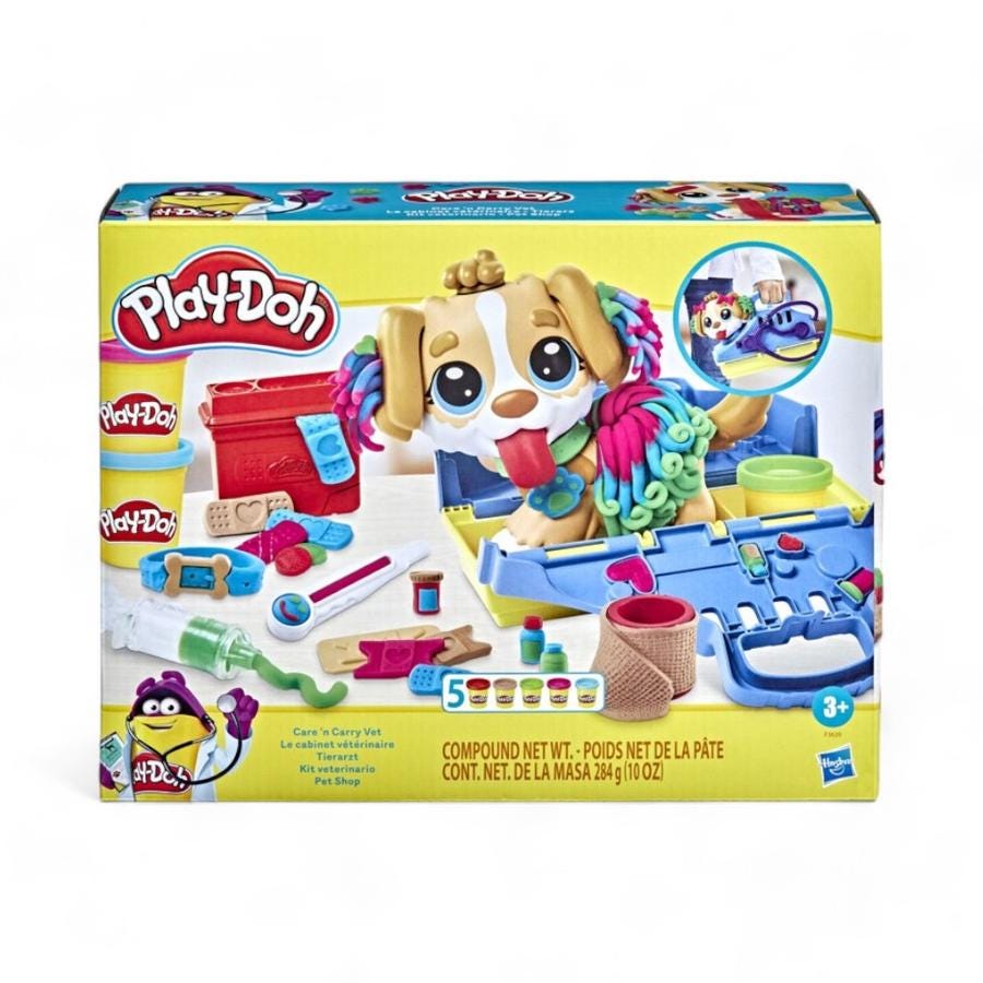 Set De Masas Play-Doh Kit Veterinario