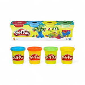 Play Doh Mini Pack De 4 Masas Interactivas Colores Surtidos