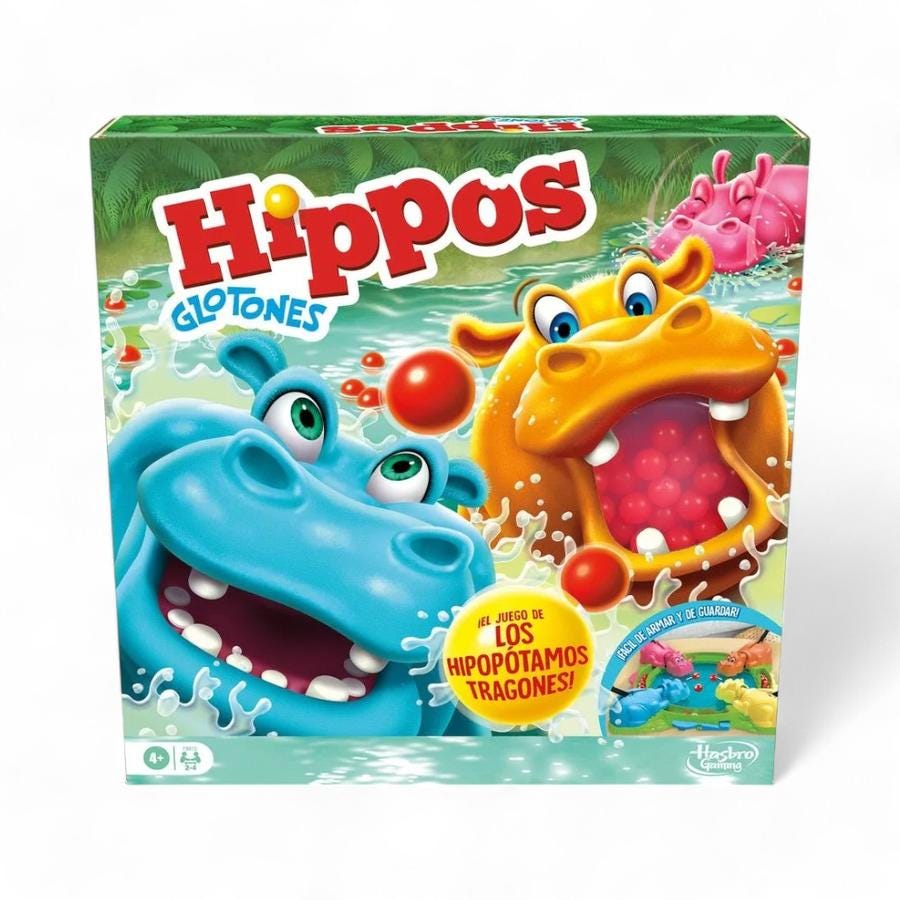 Juego De Mesa Hasbro Hippos Glotones