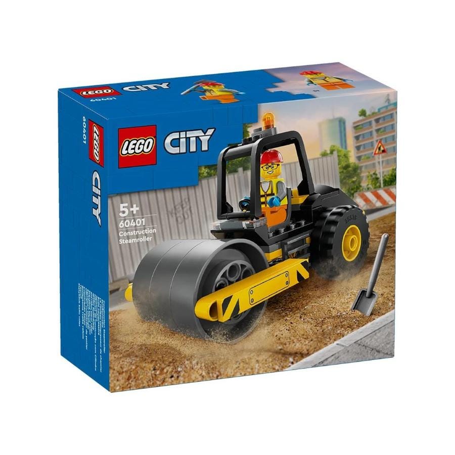 Set De Construcción Lego City: Aplanadora De Obra