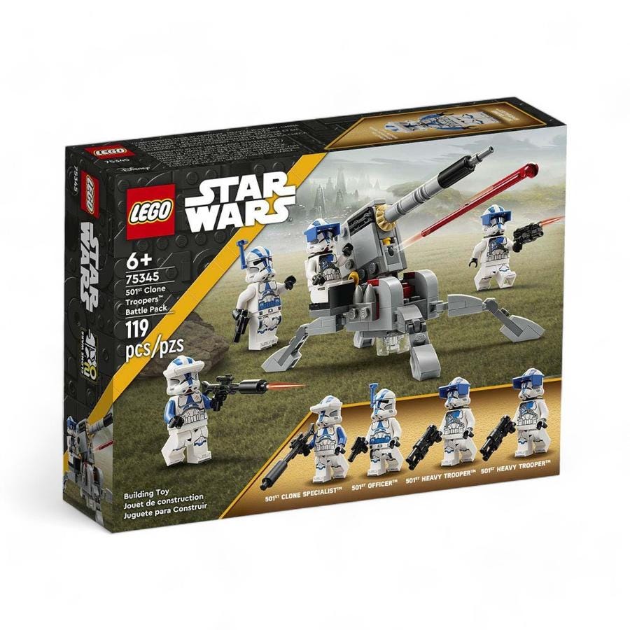 Set Lego Star Wars Pack De Combate Soldados Clon De La 501