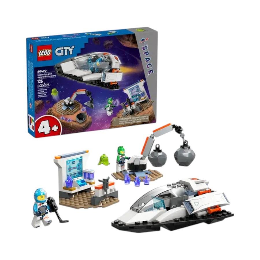 Set de Construcción Lego City Nave Espacial y Asteroide