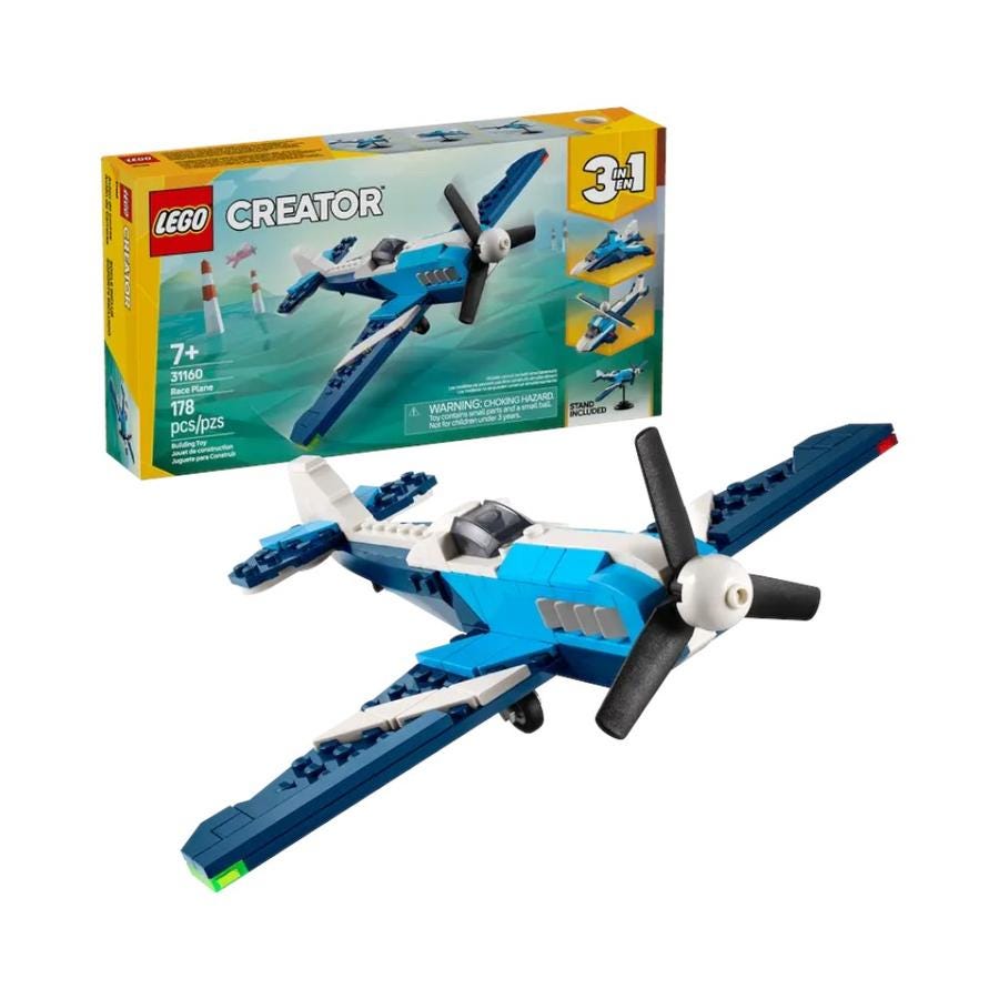 Set de Construcción Lego Creator Aeronave Avión de Carreras