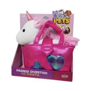 Cartera Juguete Infantil Con Unicornio De Peluche