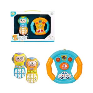Juguete Teléfono y Volante Con Botones