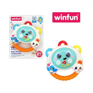 Pandereta Sensorial Winfun para Bebé Musical