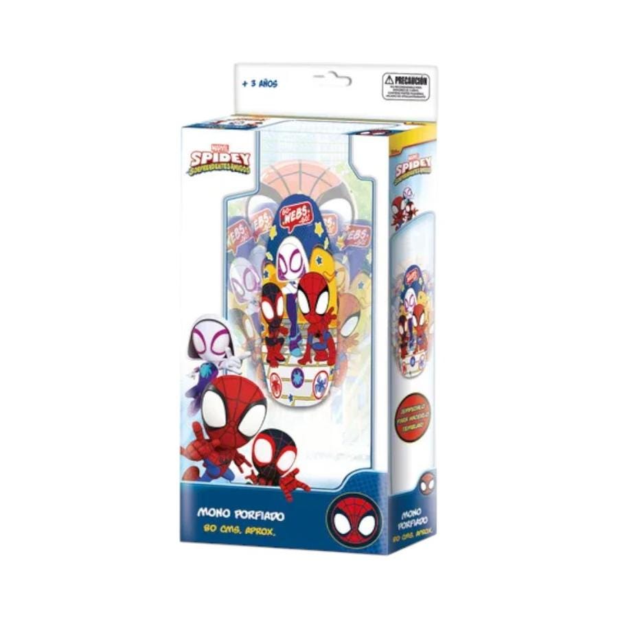 Inflable Marvel Mono Porfiado 80 cm Spidey Marvel