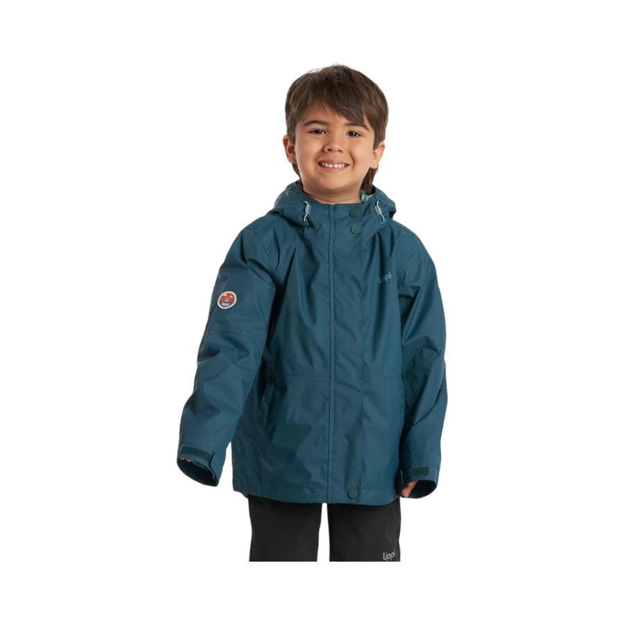 Chaqueta Impermeable Niñas Lippi Blizzard BDry Azul Petroleo