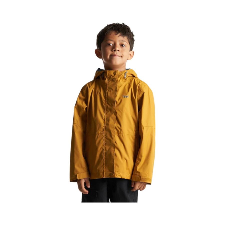 Chaqueta Impermeable Niños Lippi Blizzard Bdry Mostaza