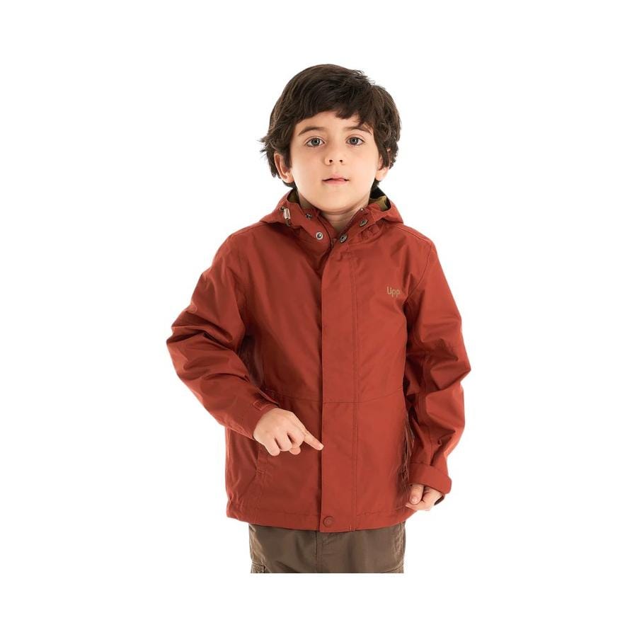 Chaqueta Impermeable Niños Lippi Blizzard Bdry Terracota