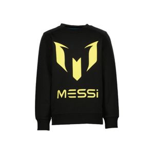 Poleron Urbano Estampado Niño Messi Negro