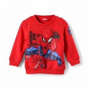 Polerón Infantl TBC Spiderman Web Slinger Cerrado Rojo
