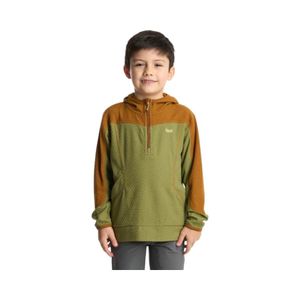 Polerón Hoodie Niños Lippi Saltamontes Mostaza/Verde