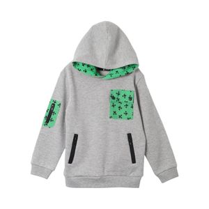 Polerón TBC Infantil Green Creeper Minecraft Gris