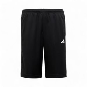 Shorts Niños Adidas Train Essentials 3 Tiras Clásico Negro