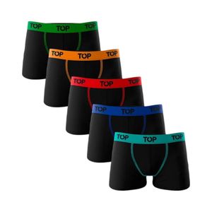 Pack 5 Boxer Algodón C8 Niño Top Multicolor