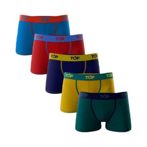 Pack 5 Boxer Algodón C4 Niño Top Multicolor