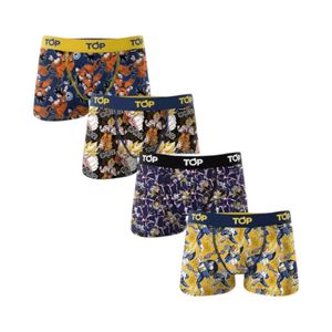 Pack 4 Boxer Algodón C7 Niño Dragon Ball Top Multicolor