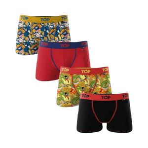 Pack 4 Boxer Algodón C5 Niño Dragon Ball Top Multicolor