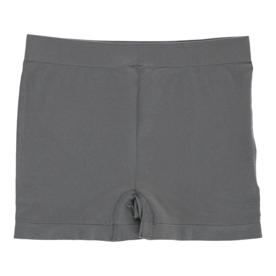 Calza Corta Escolar Mujer Caffarena Microfibra Gris