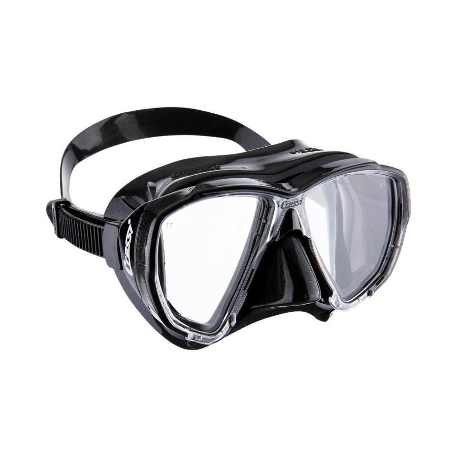 Mascara Buceo Cressi Evo Big Eyes Silicona Negro