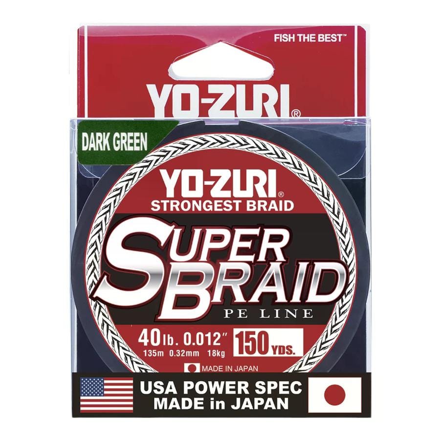 Multifilamento Yo-Zuri 0.32 - 135 Mts 40 Lb Blanco