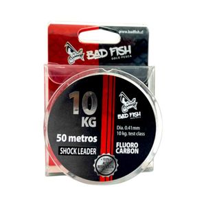 Línea Pesca Badfish Fluorocarbono 50m 9kg Transparente
