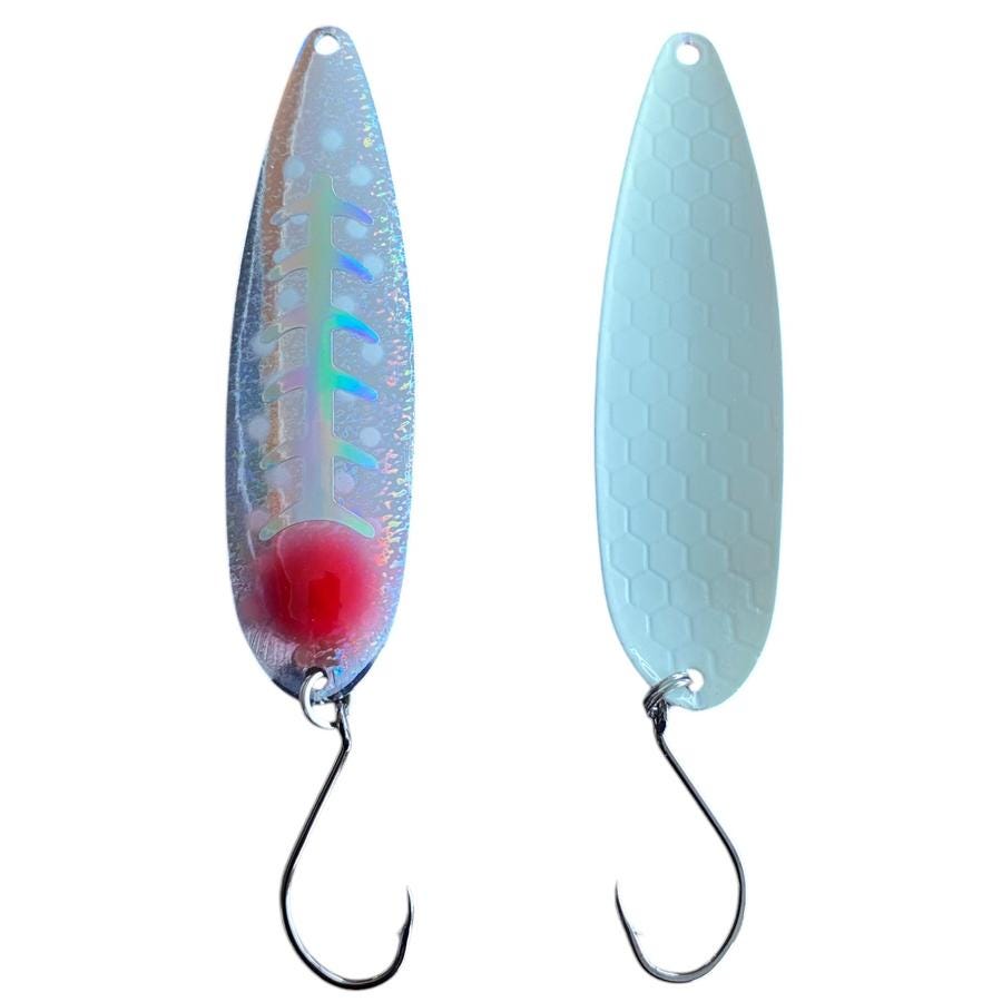 Cuchara Trolling Glow Red Head