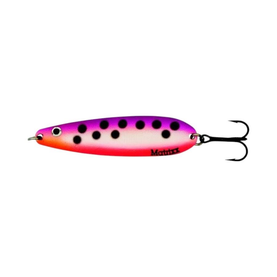 Cuchara Trolling BlueFox Matrixx TSG 14 Cm Morado/Rojo