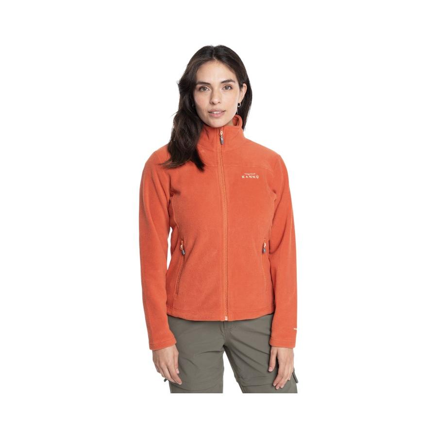 Polar Mujer Kannu Full Zipper Terracota