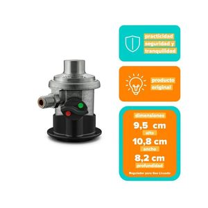 Regulador Gas Mademsa 15 Kg