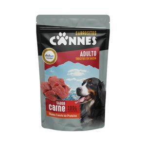 Alimento Húmedo para Perros Adultos Cannes Sobre Carne 100 g
