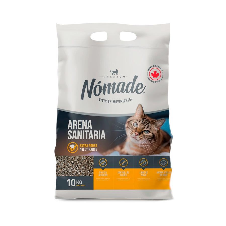 Arena Sanitaria para Gatos Nómade 10 kg