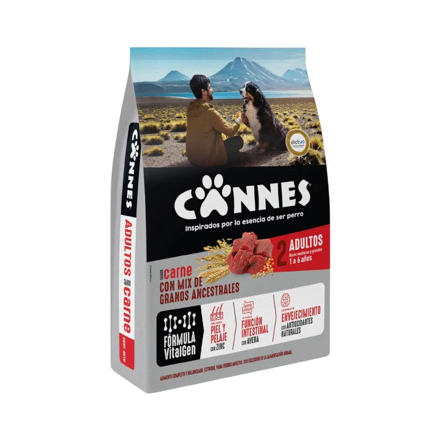 Alimento para Perros Adultos Cannes Carne 18 kg