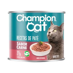 Lata Champion Cat Pate Carne 315 g