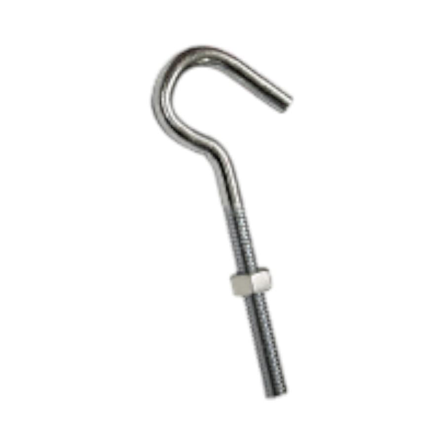 Perno Gancho C/Tue 5/16-18 X 6"" Zinc 9980889999900G