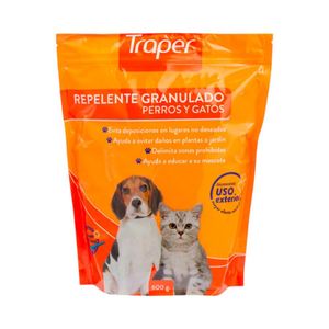 Repelente Traper Perros y Gatos Granulado Exteriores 600g