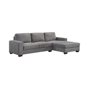 Sofa Seccional Tela Rosen Randall Lado Derecho Taupe