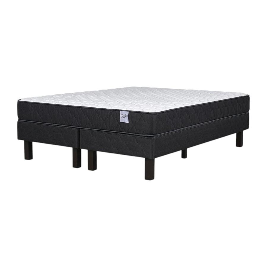 Cama Europea Rosen Wave 2 Plazas Base Normal 1.50x1.90