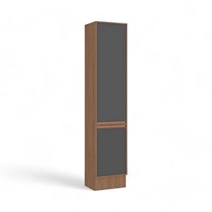 Estante Despensa Cocina Fellicci 214x45 Cm Café/Gris