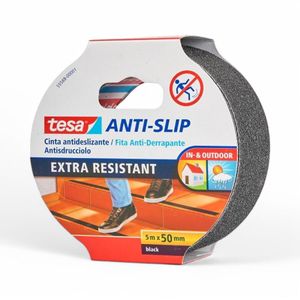 Cinta Antideslizante Tesa 50 Mm X 5 Mts Negro