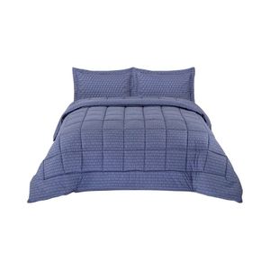 Plumón Matiz 2.5 Plazas Geometric Azul