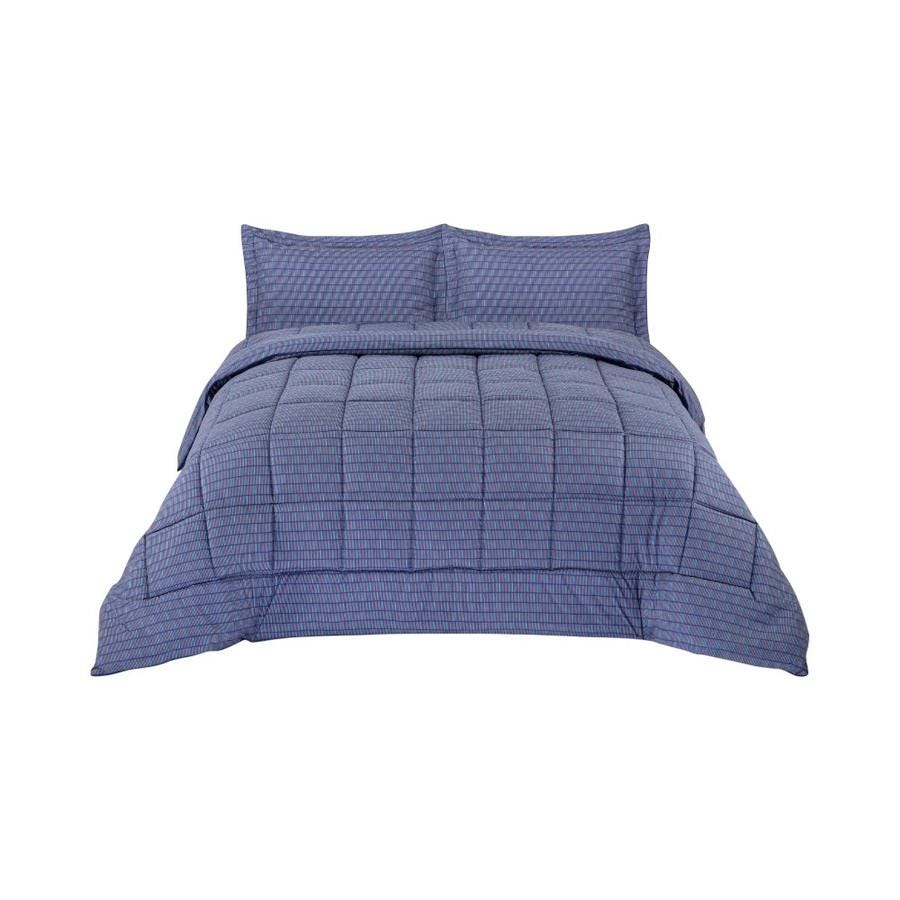 Plumón Matiz 2.5 Plazas Geometric Azul