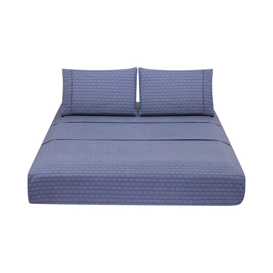 Sábanas Matiz 2 Plazas Geometric Azul