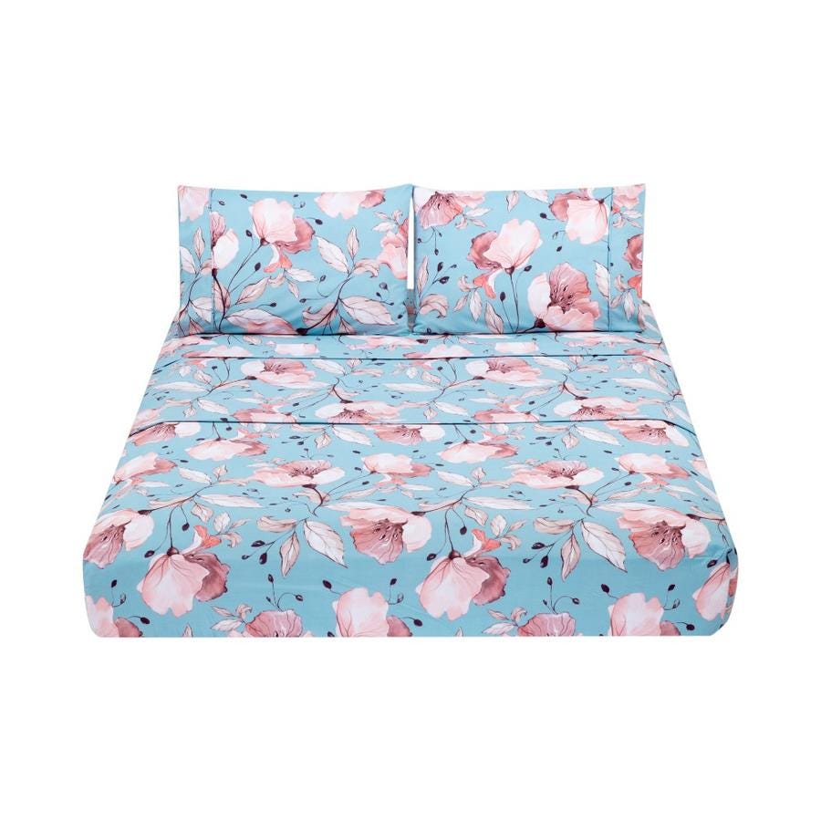 Sábanas Classic 2 Plazas Matiz Celeste