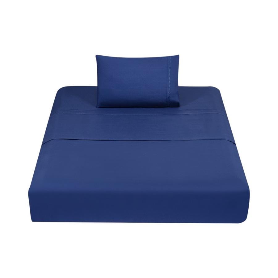 Sábanas Geometric 1.5 Plazas Matiz Liviana Azul