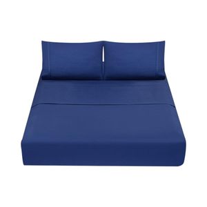 Sábanas Geometric 2 Plazas Matiz Liviana Azul