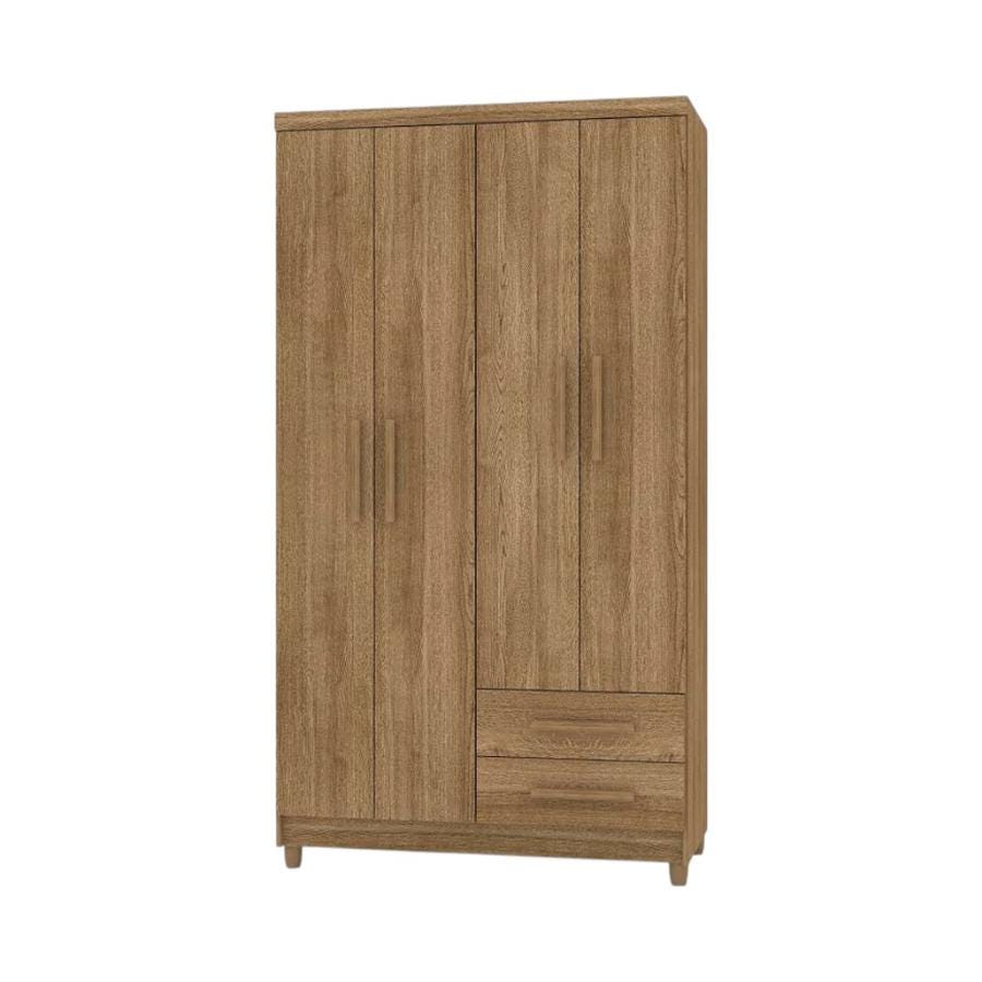 Closet Baum Line 2011 4 Puertas 2 Cajones Café Natural