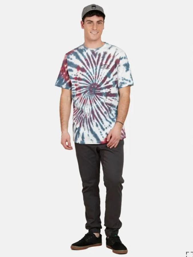 Polera Maui&sons Hombre Surf Company Tie Dye Multicolor