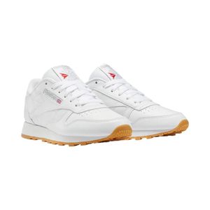 Zapatillas Urbanas Hombre Reebok Classics Leather Blanca